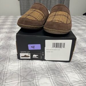 Sorel Men's Tan and Brown Slip-On Loafers